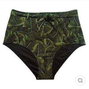NEW Underprotection Tropical Green Bikini